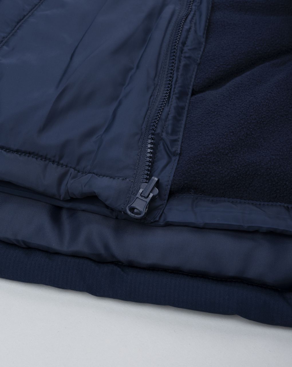 Piumino doppio bimbo blu