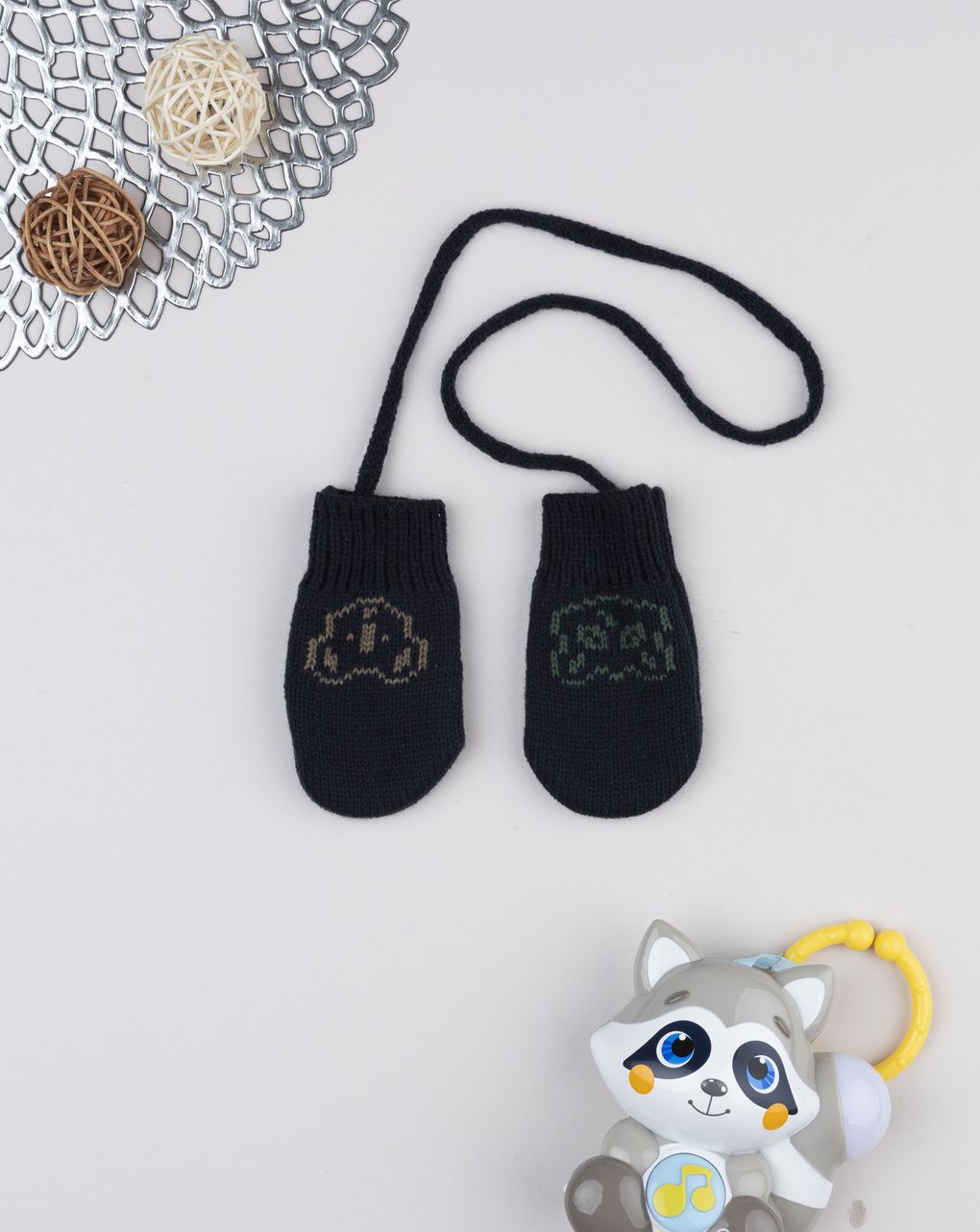 Muffole bimbo blu animaletti