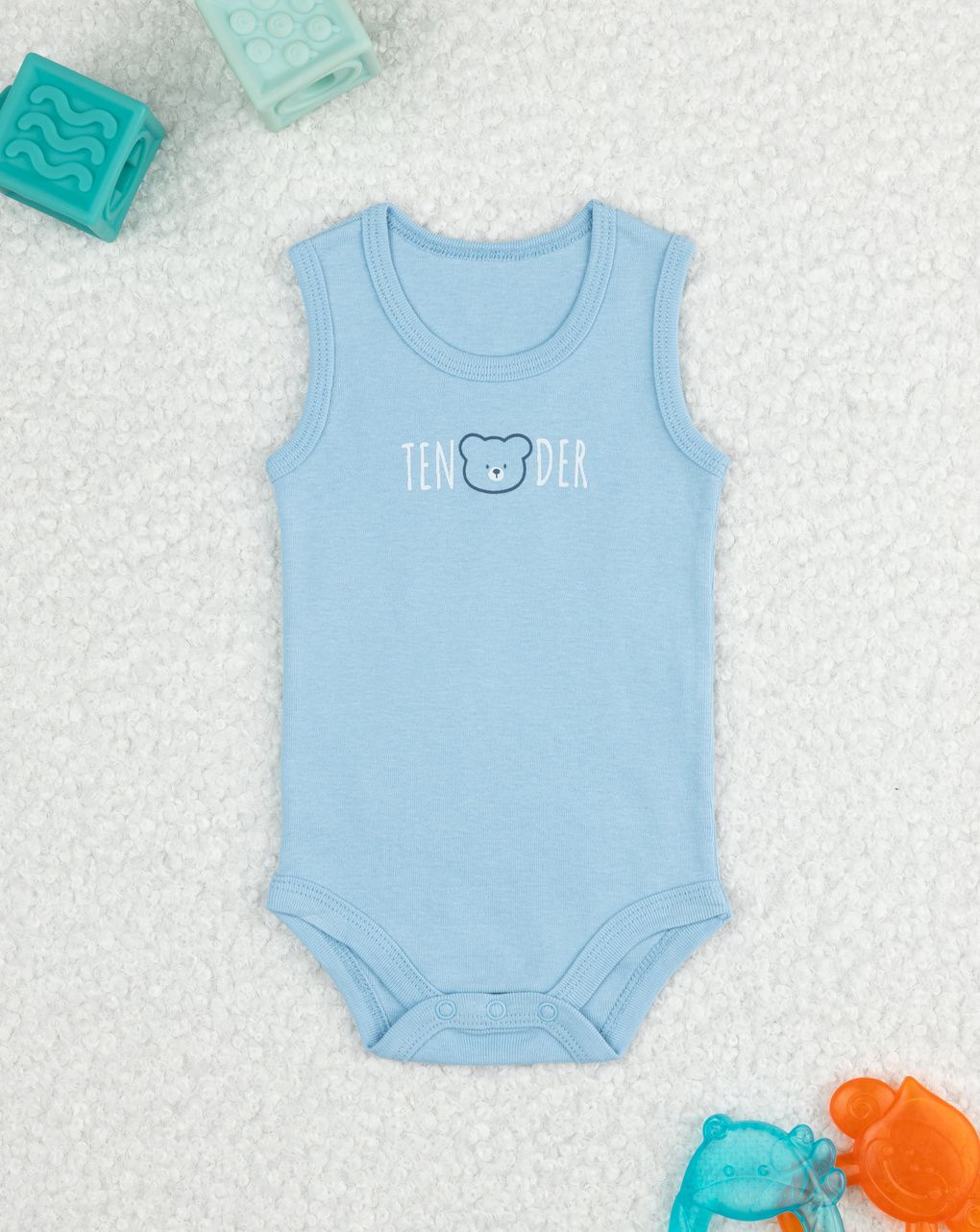 Body bimbo azzurro teddy