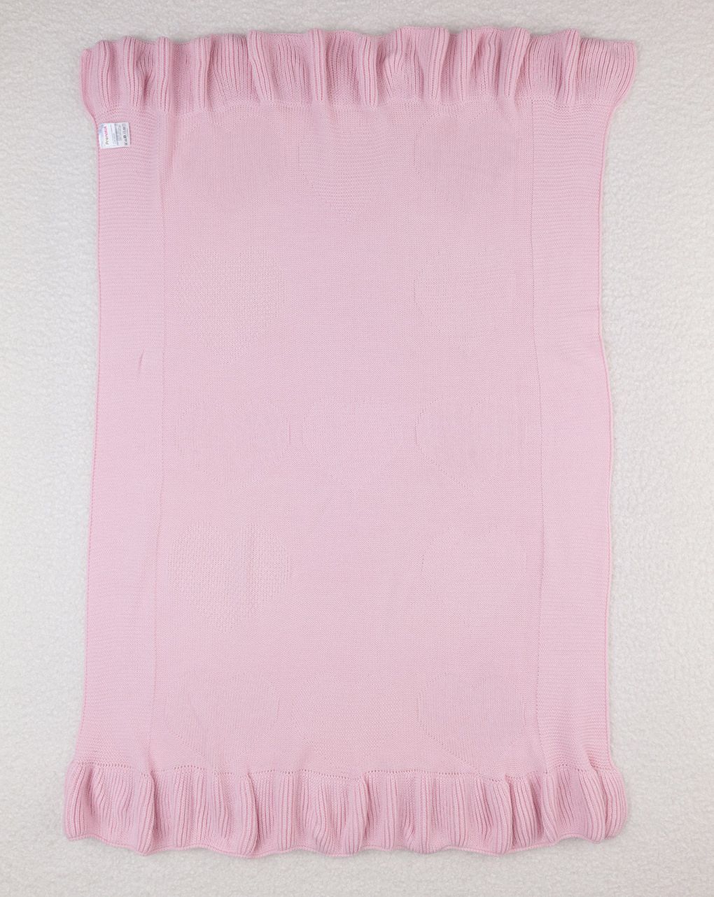 Coperta neonata rosa