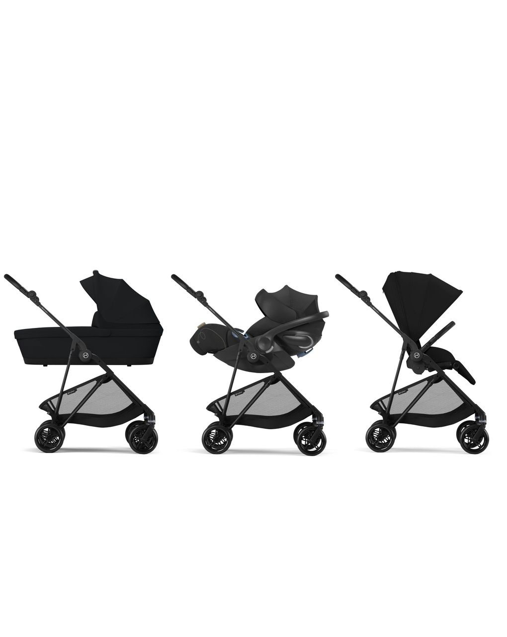 Navicella melio cot/magic black - cybex