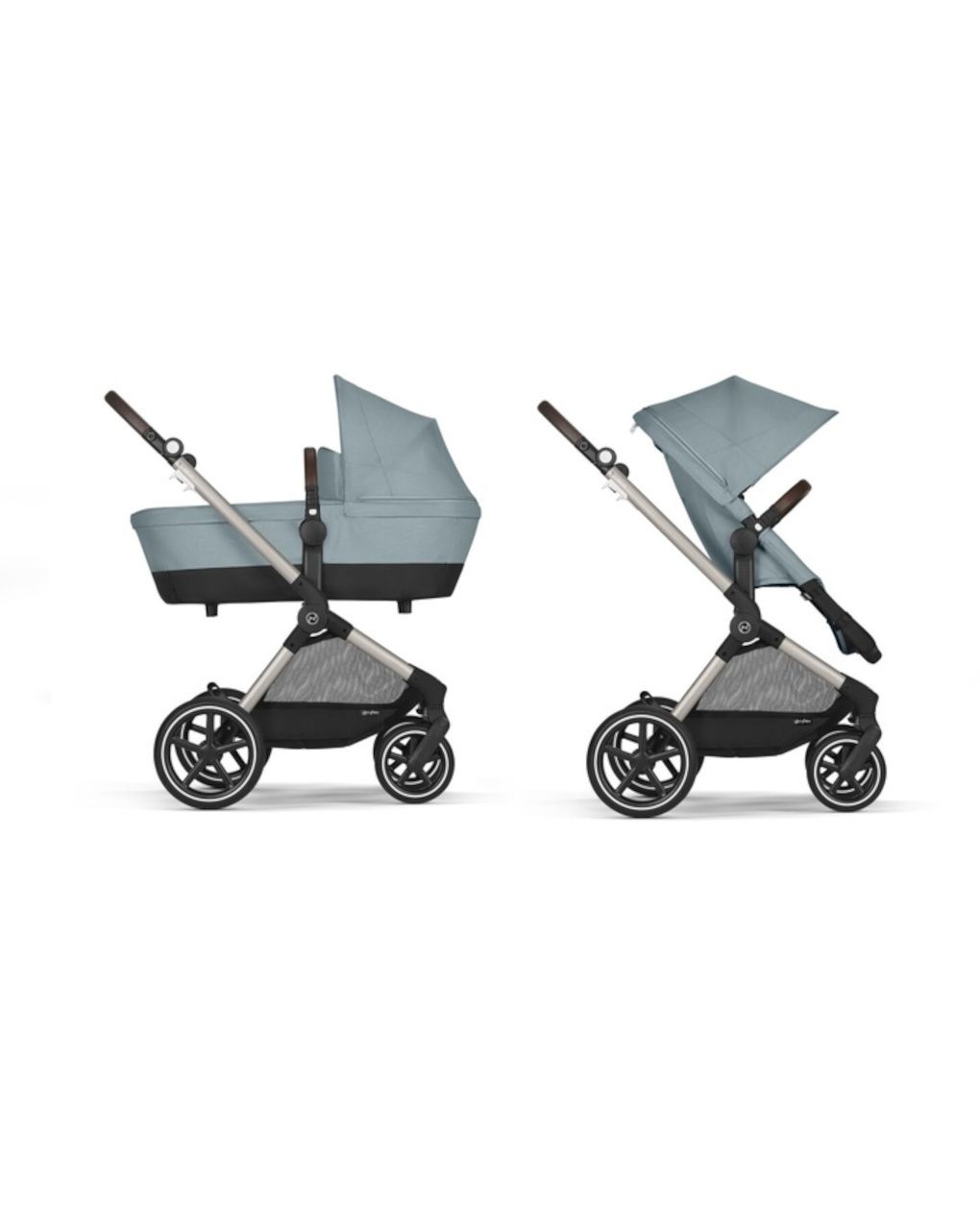 Duo eos lux tpe stormy blue light blue - cybex