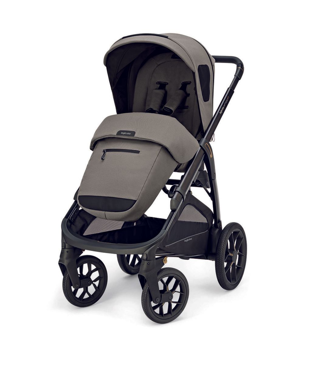 Aptica xt system duo colore tundra beige con telaio nero - inglesina
