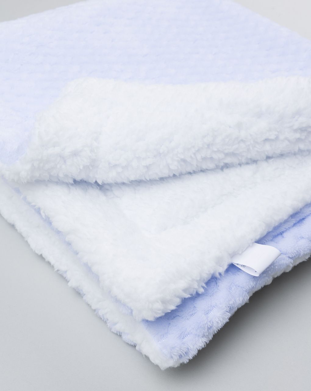Coperta neonato azzurra