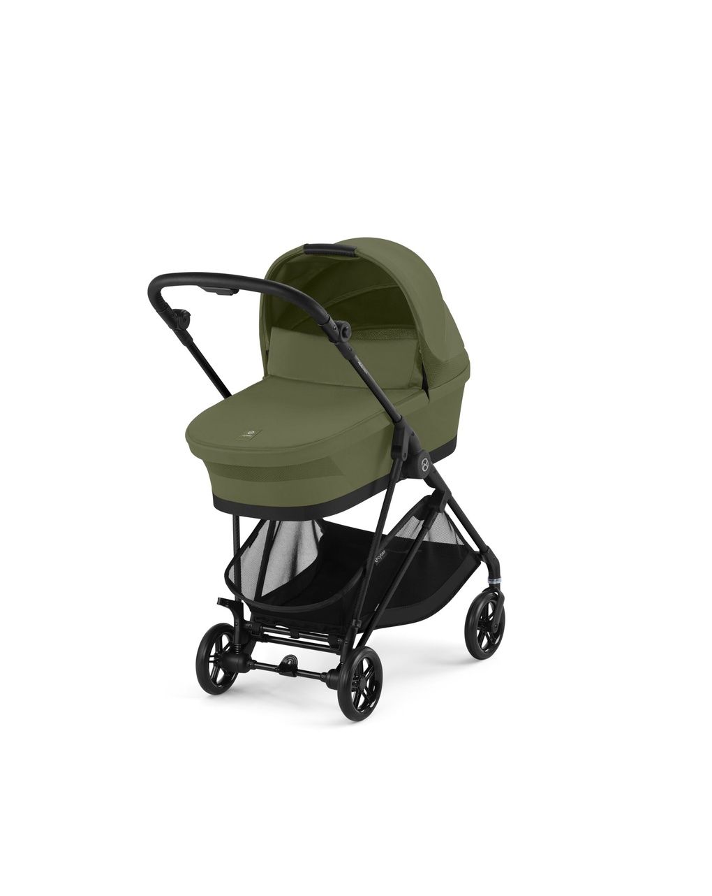 Navicella melio cot/moss green-khaki - cybex