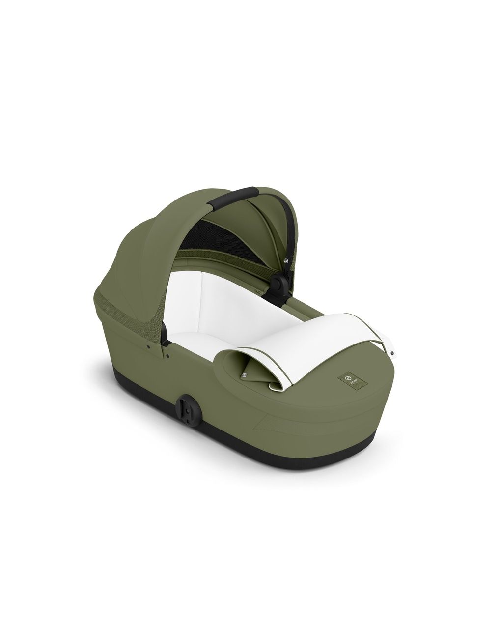 Navicella melio cot/moss green-khaki - cybex