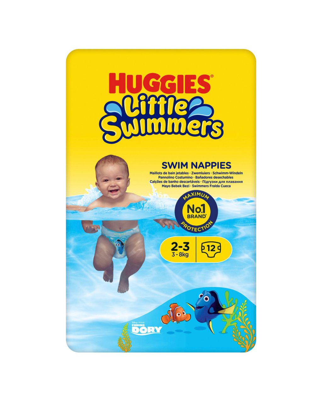 Pannolini costumino little swimmers small (3-8 kg) - huggies