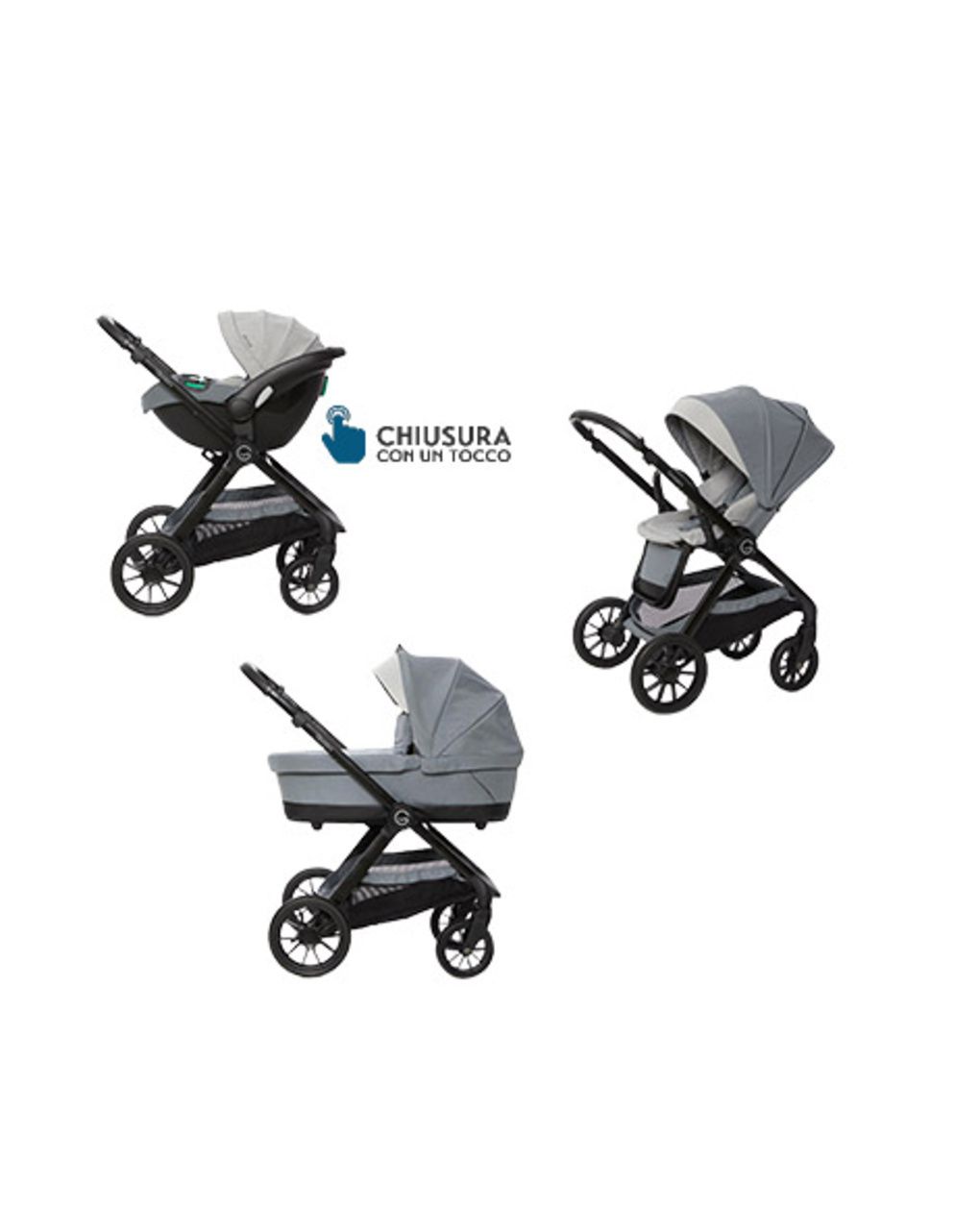 Trio g-comfort grey - giordani