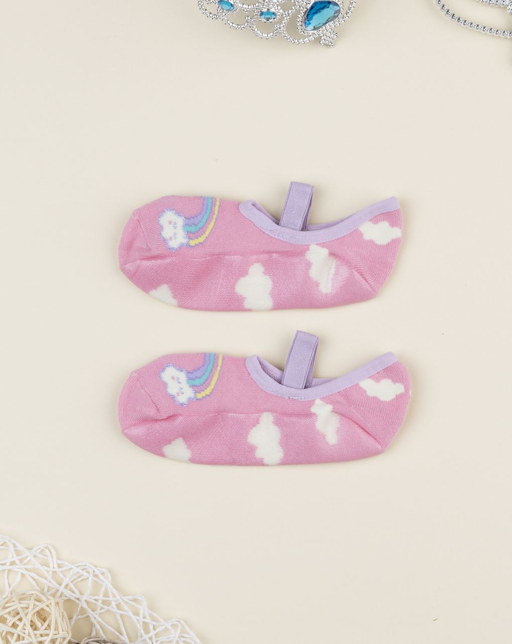 Ballerina bimba rosa arcobaleno