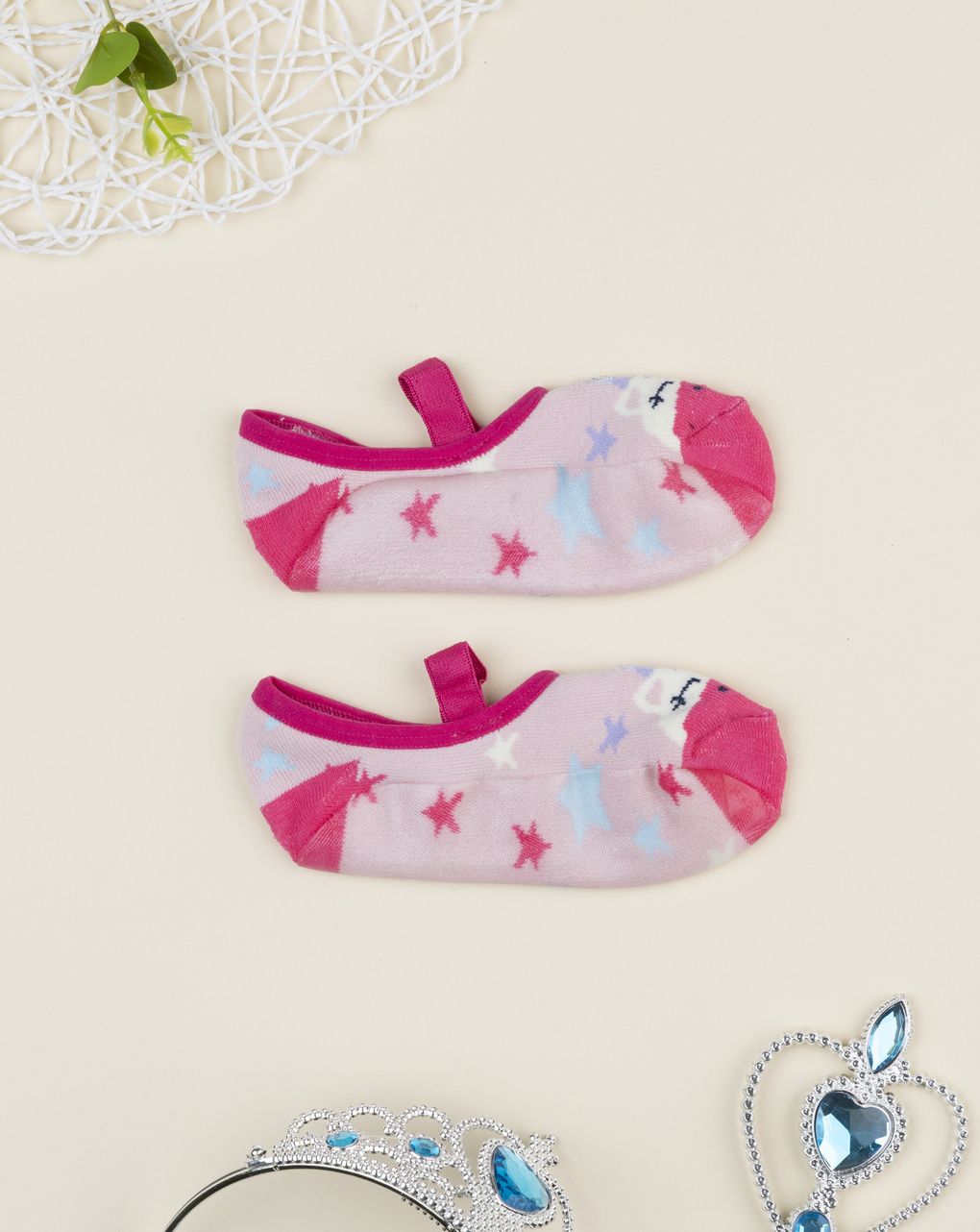 Ballerine bimba fucsia unicorno