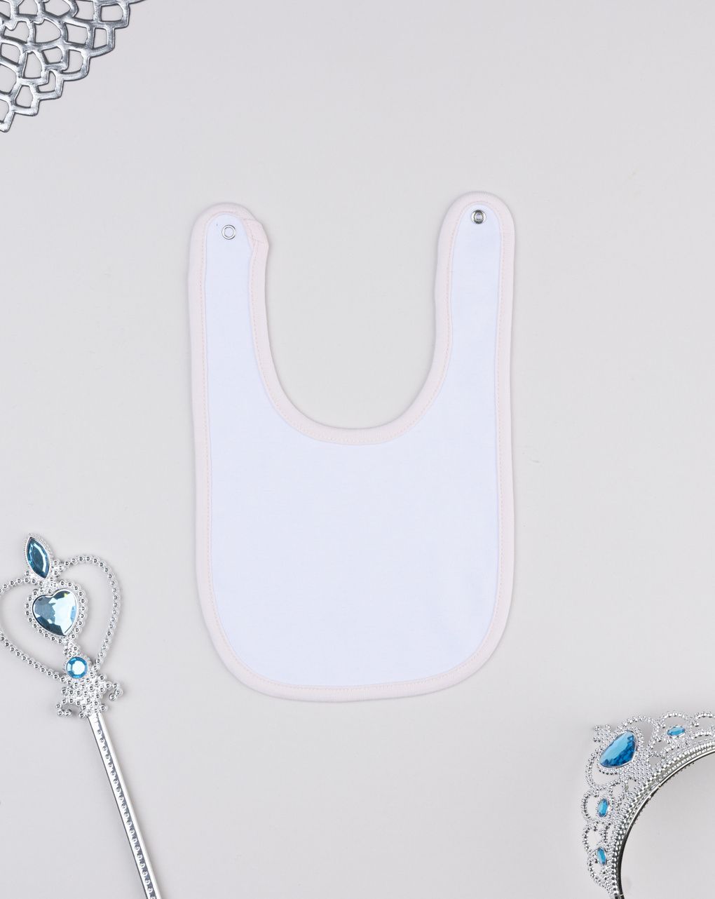 Bavaglino bimba unicorni allover