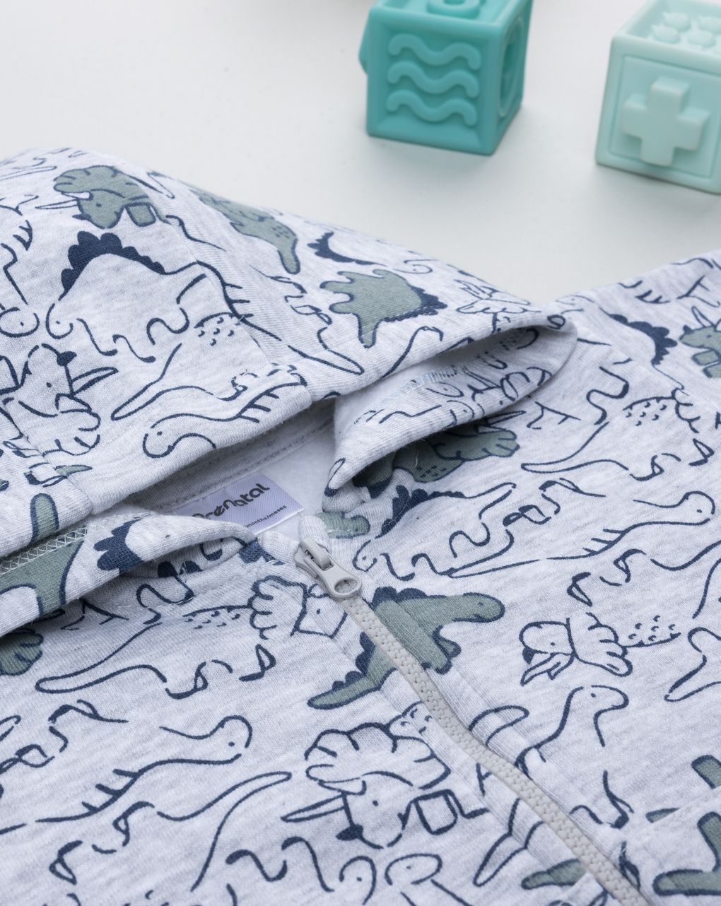 Completo jogging bimbo grigio  dino