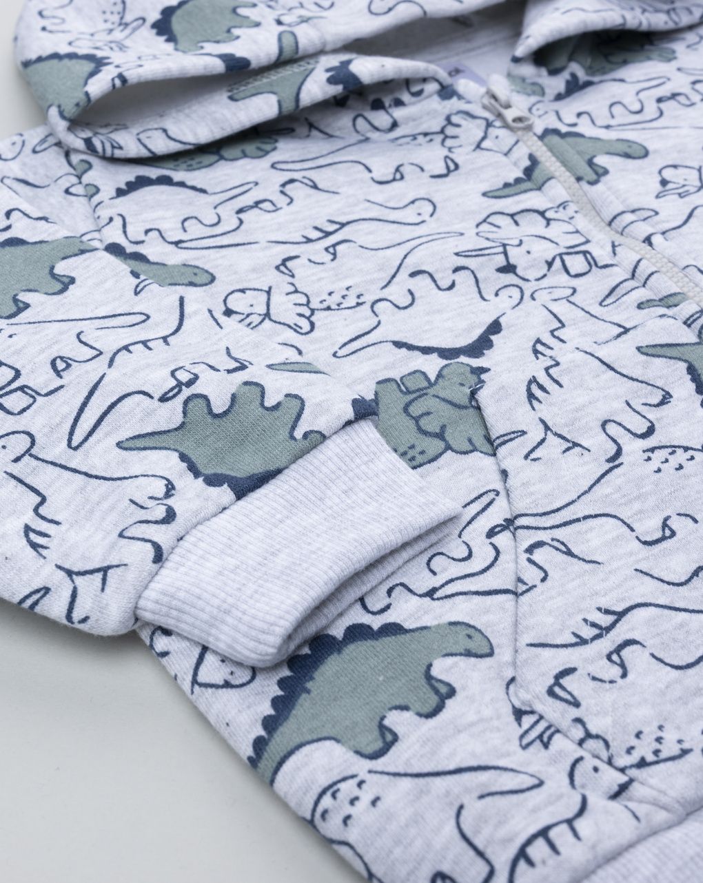 Completo jogging bimbo grigio  dino