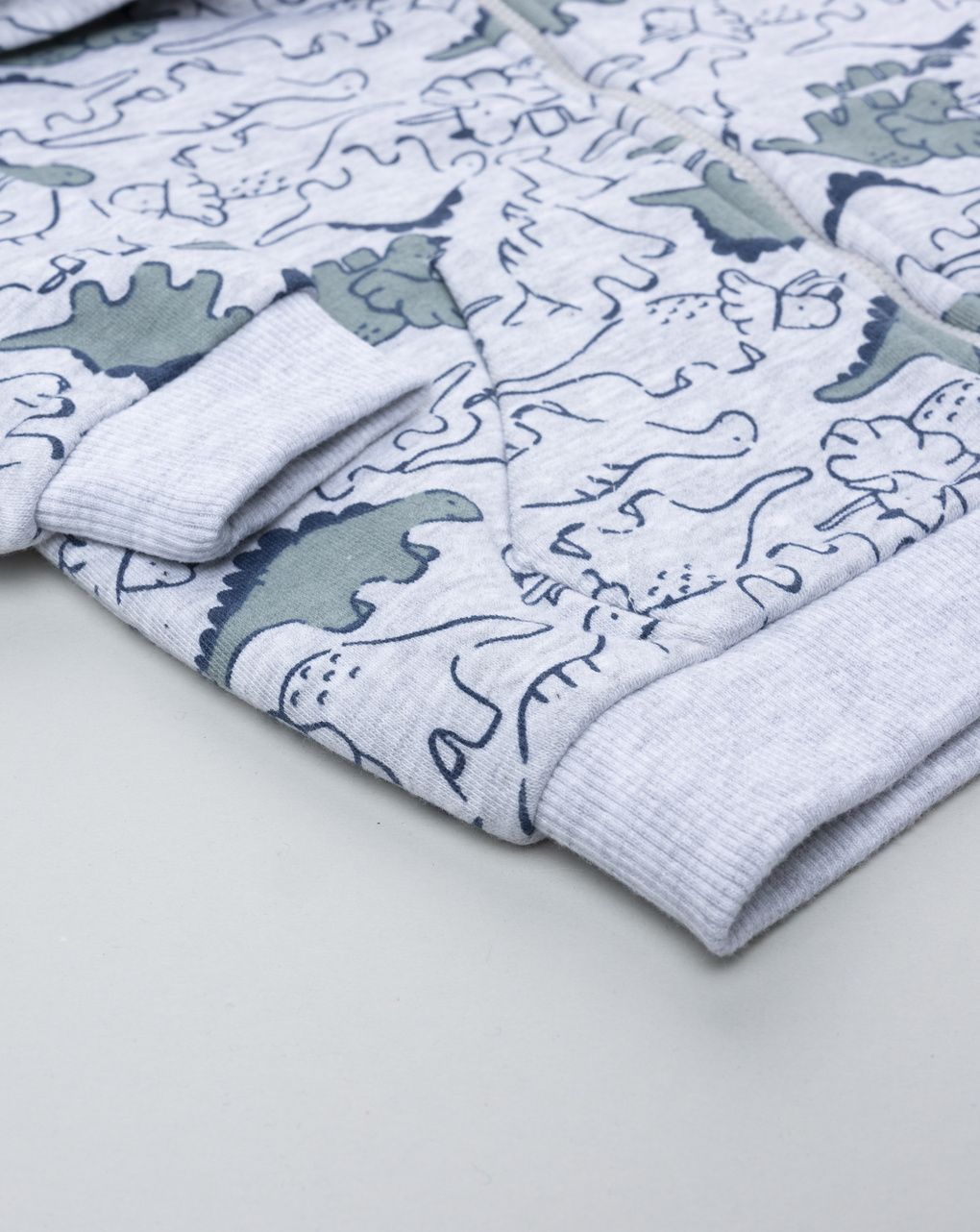 Completo jogging bimbo grigio  dino