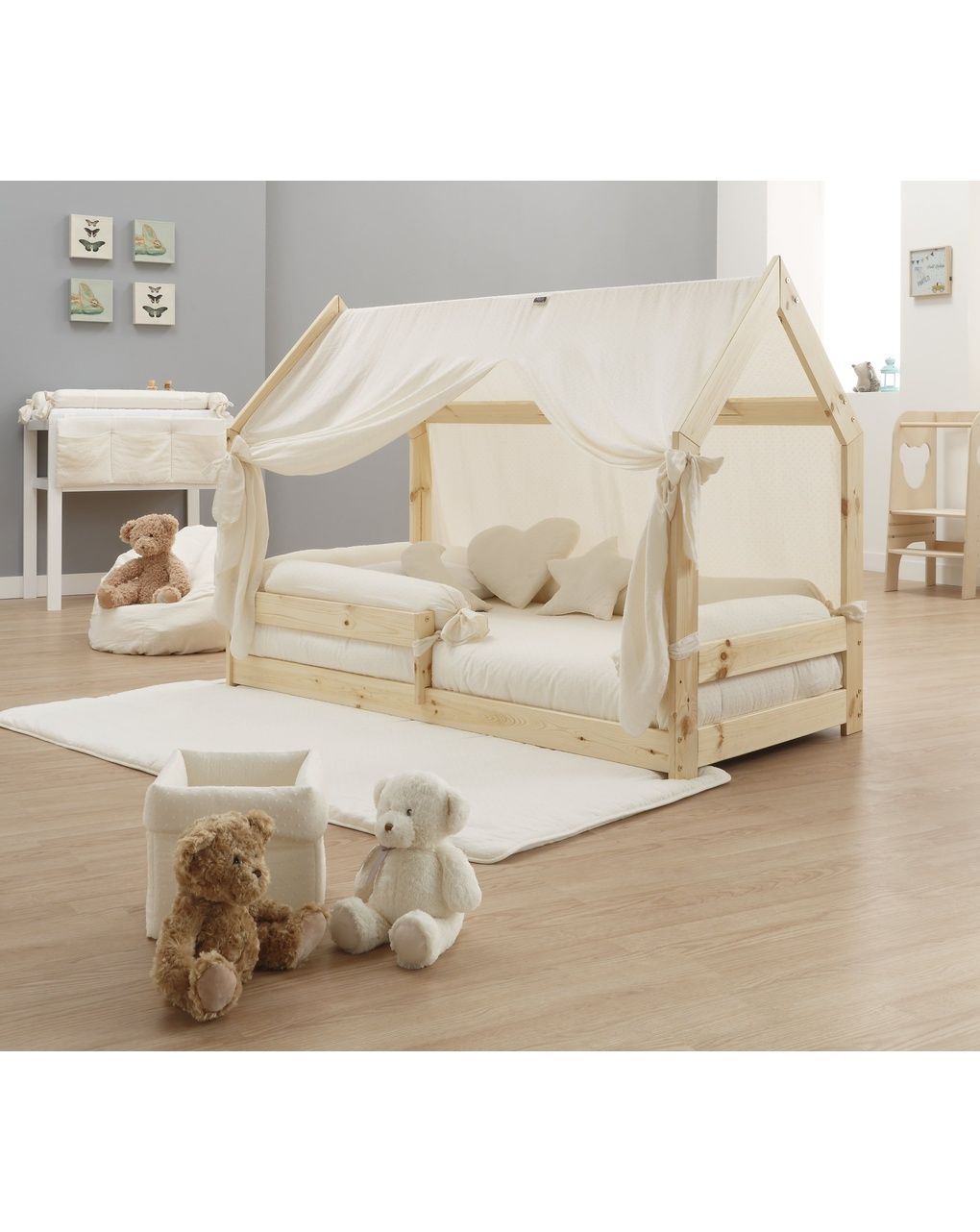 Letto experience metodo montessori bianco - italbaby