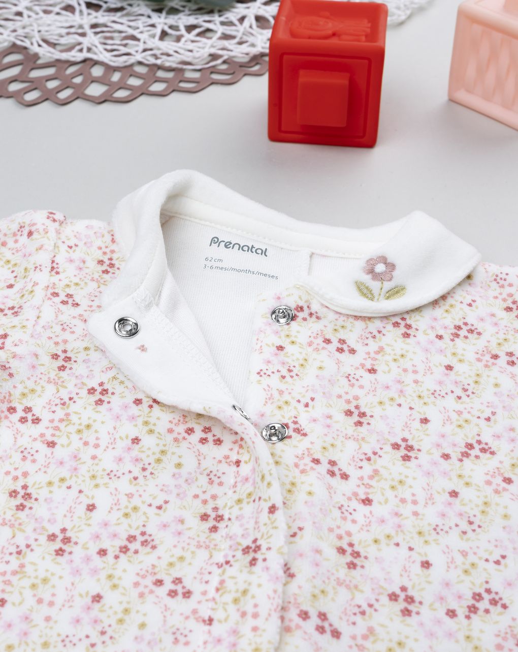 Tutina neonata fiorellini allover