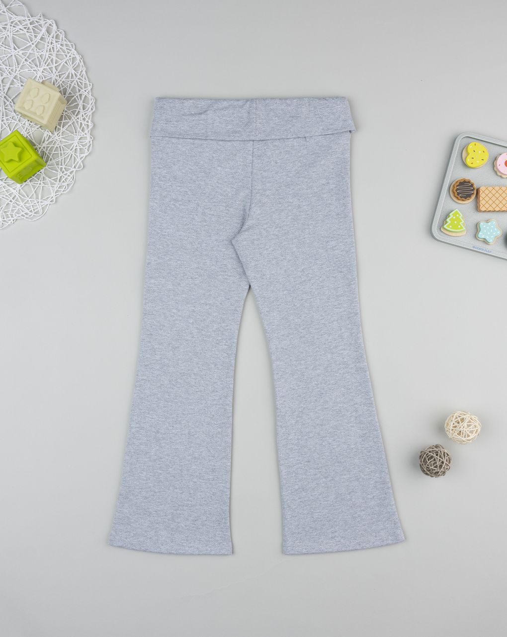 Pantalone bambina grigio ballerina