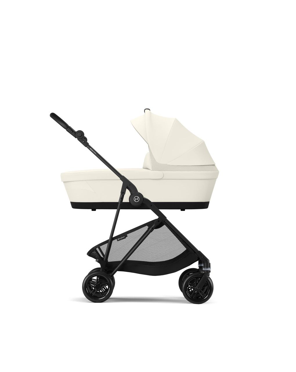 Navicella melio cot/canvas white-light beige - cybex