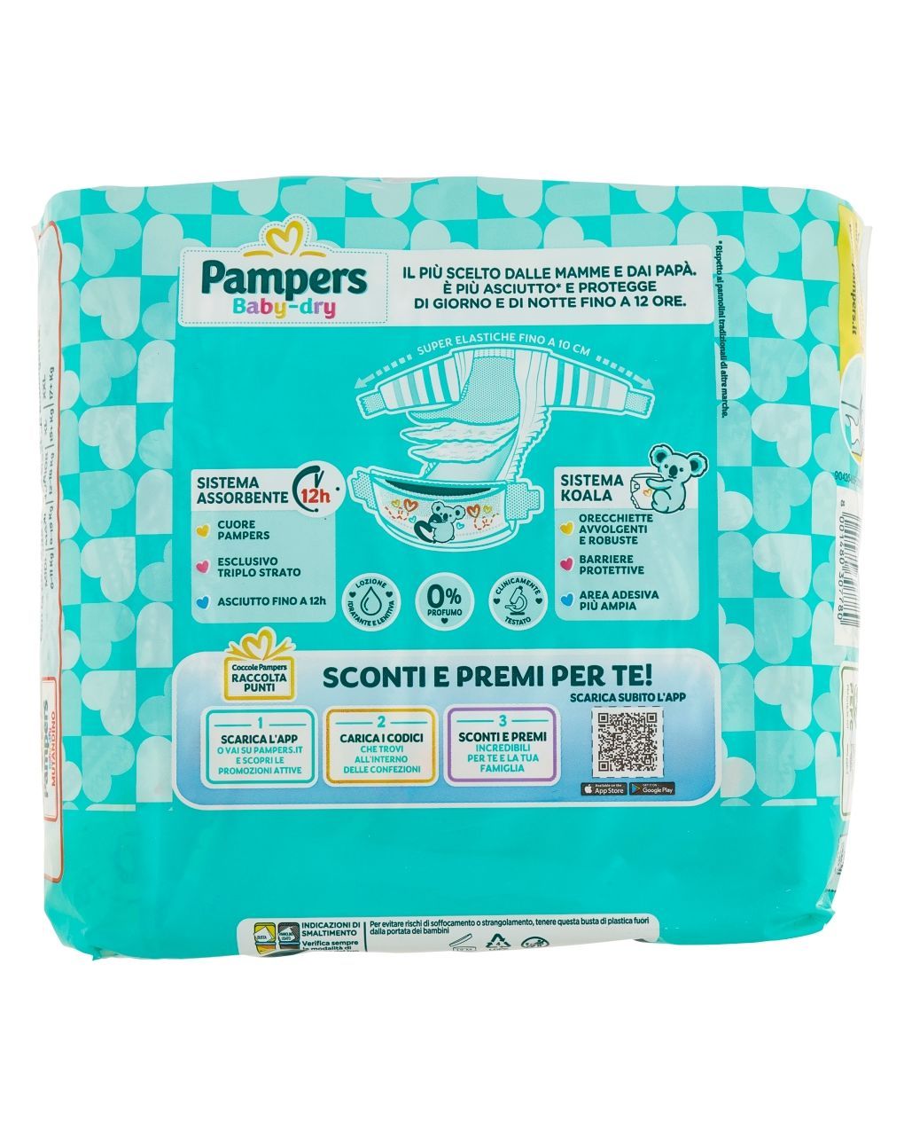 Pampers baby dry tg.2 mini 3-6 kg - 24 pz