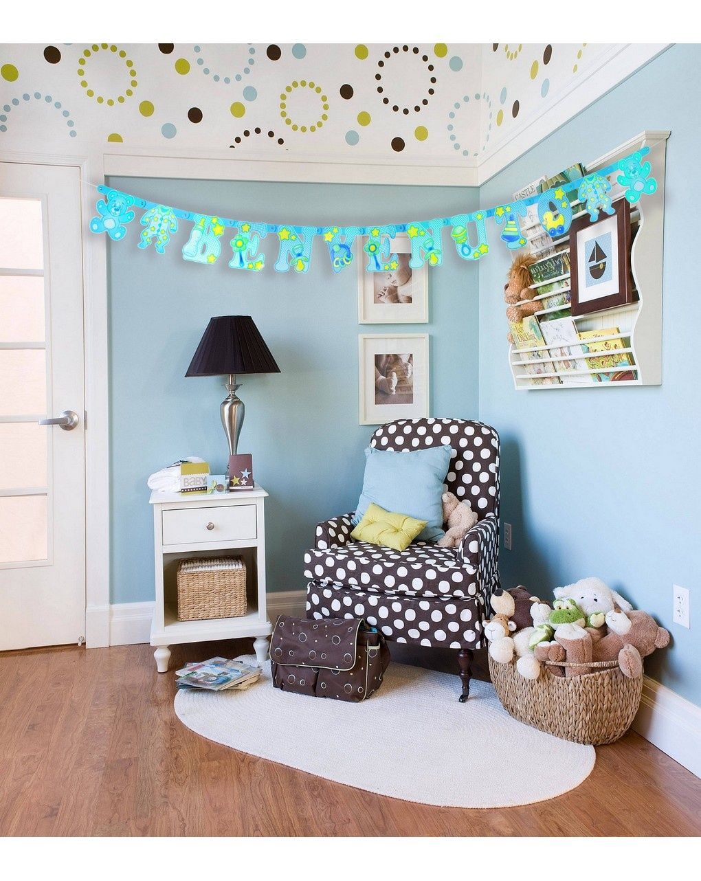 Festone benvenuto 215x15 cm - misura xl