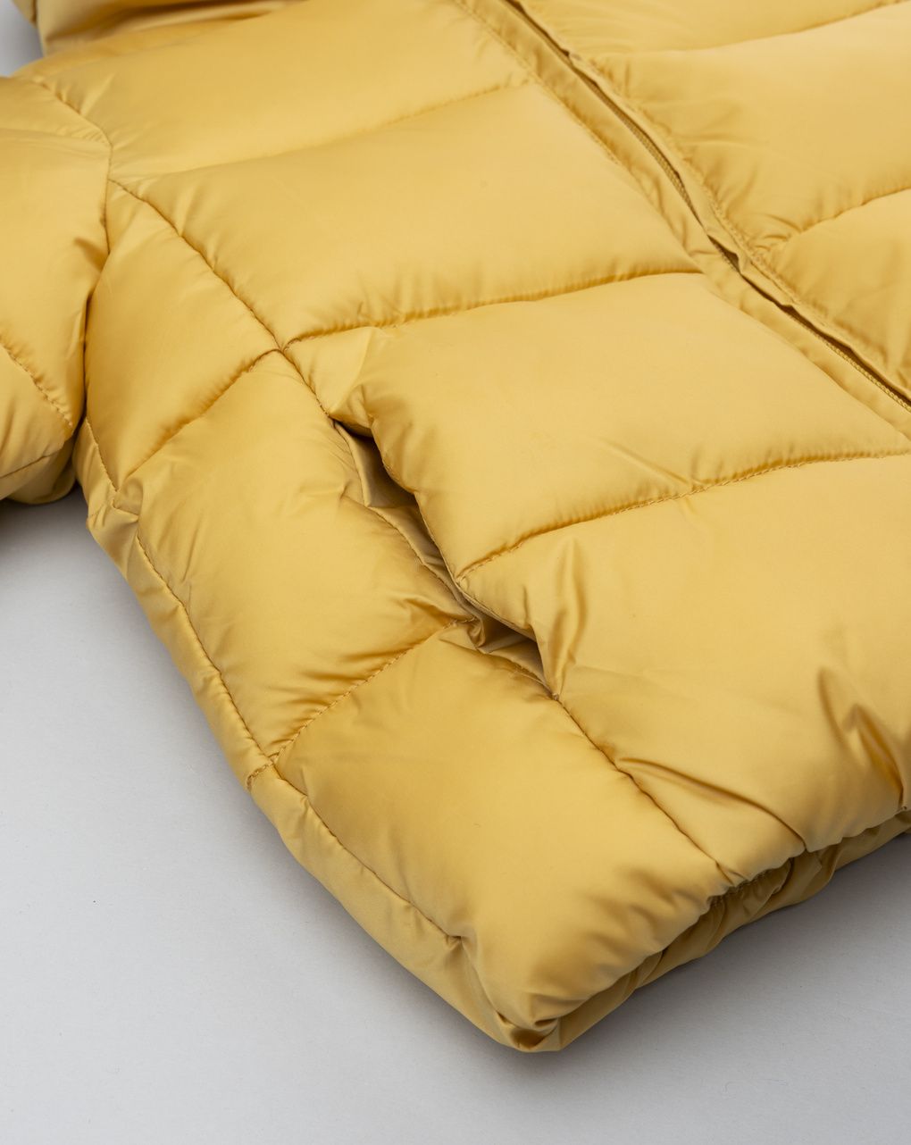 Piumino bimbo giallo pile interno