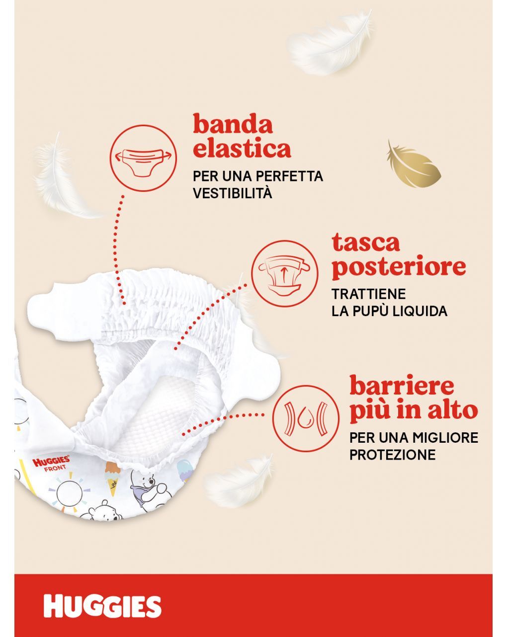 Huggies extra care bebè grande tg2 - 40 pannolini