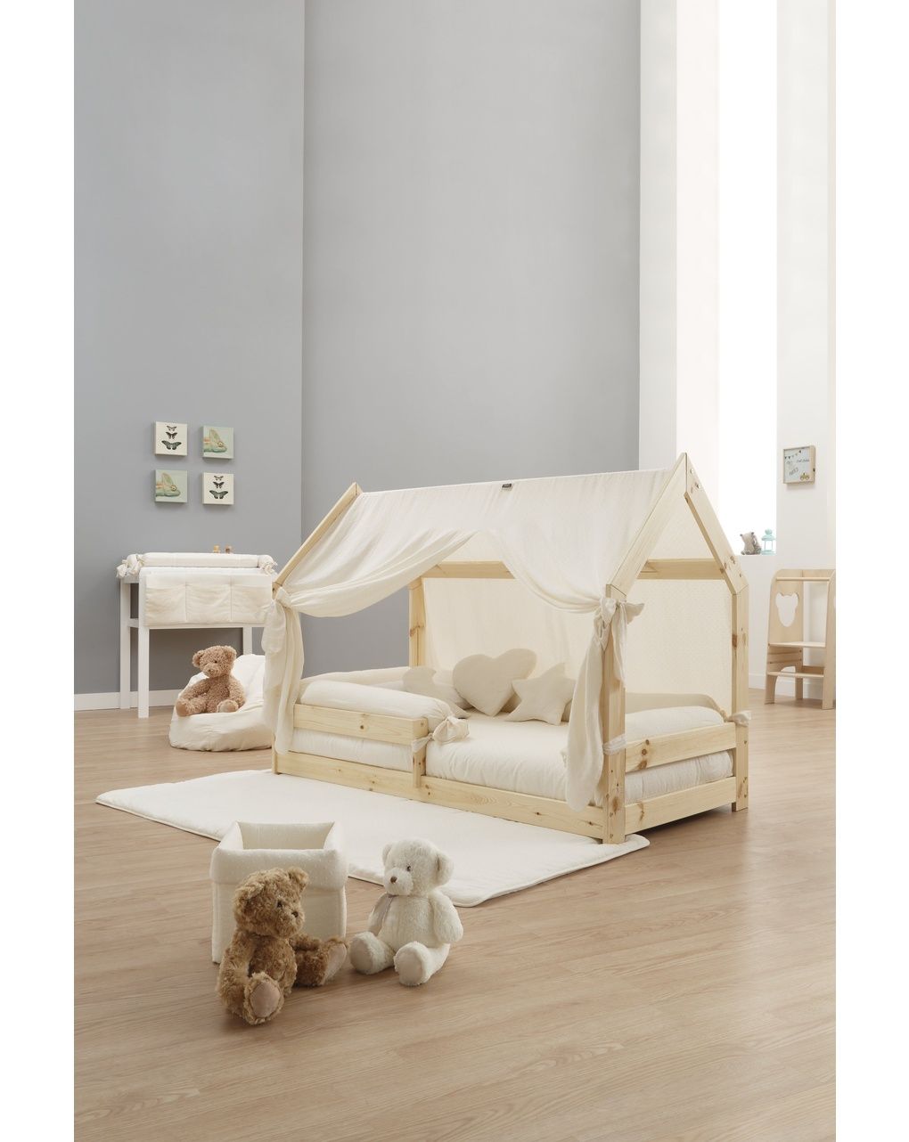 Letto experience metodo montessori bianco - italbaby
