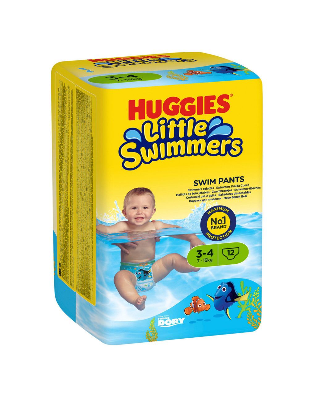 Pannolini costumino little swimmers taglia 3-4 (7-15 kg)  - huggies