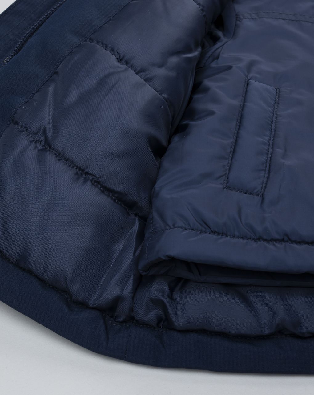 Piumino doppio bimbo blu