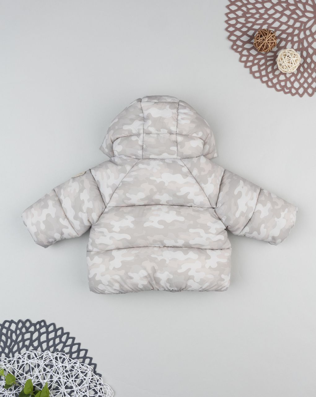 Giubbino camouflage neonato