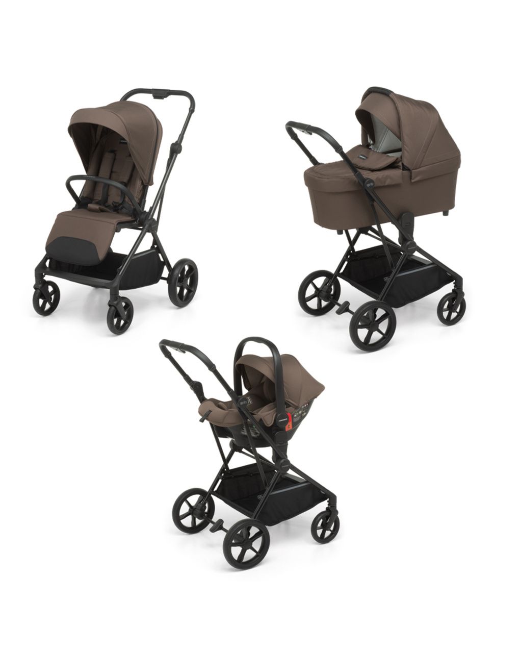 Trio spritz car seat spritz i-size cacao - foppapedretti