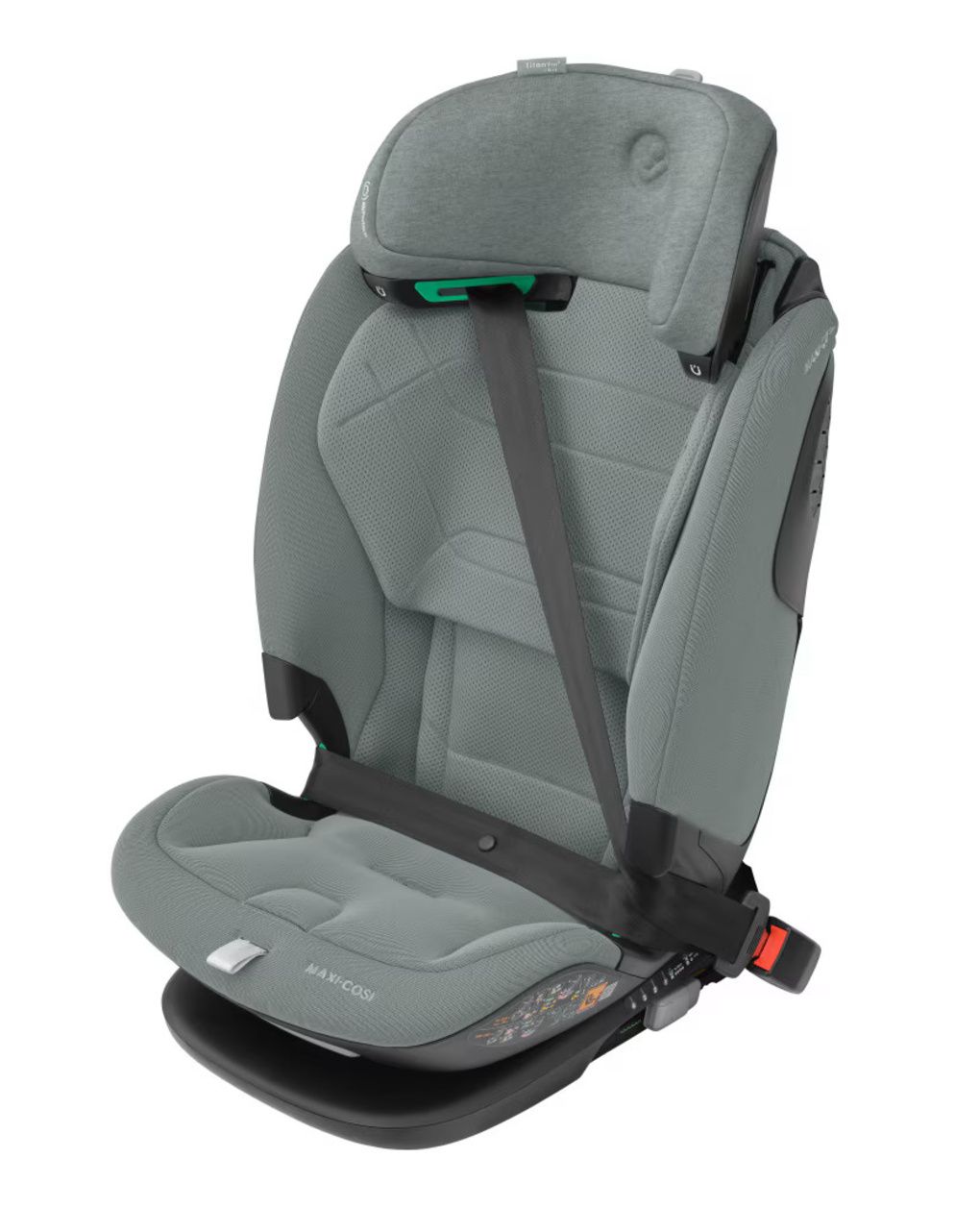 Seggiolino auto titan pro i-size authentic grey - maxi cosi