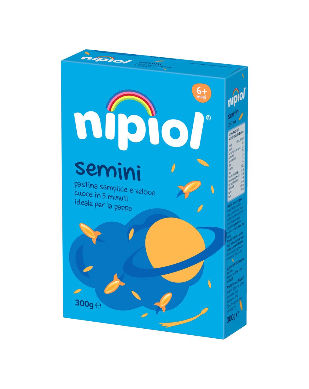 Pastina semini 6m+ 300 gr - nipiol