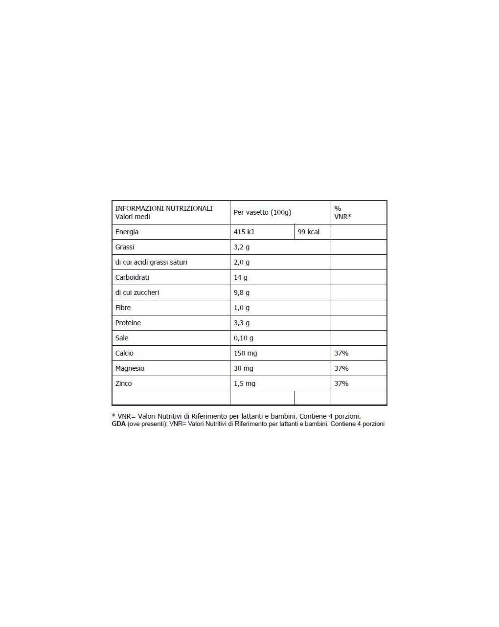 Merenda al latte cacao 4x100g - nestlè mio
