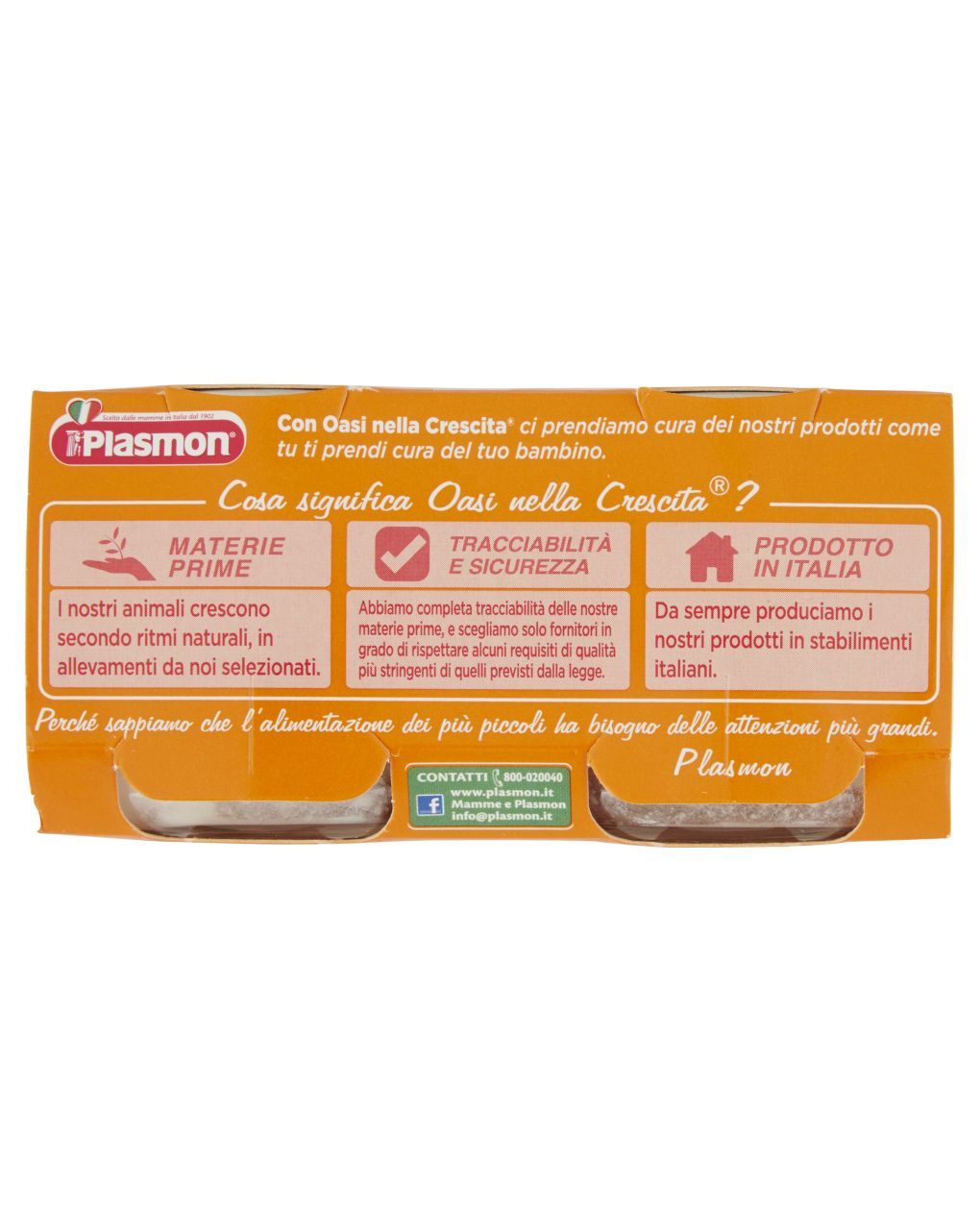 Omogeneizzato pollo 4x80g - plasmon