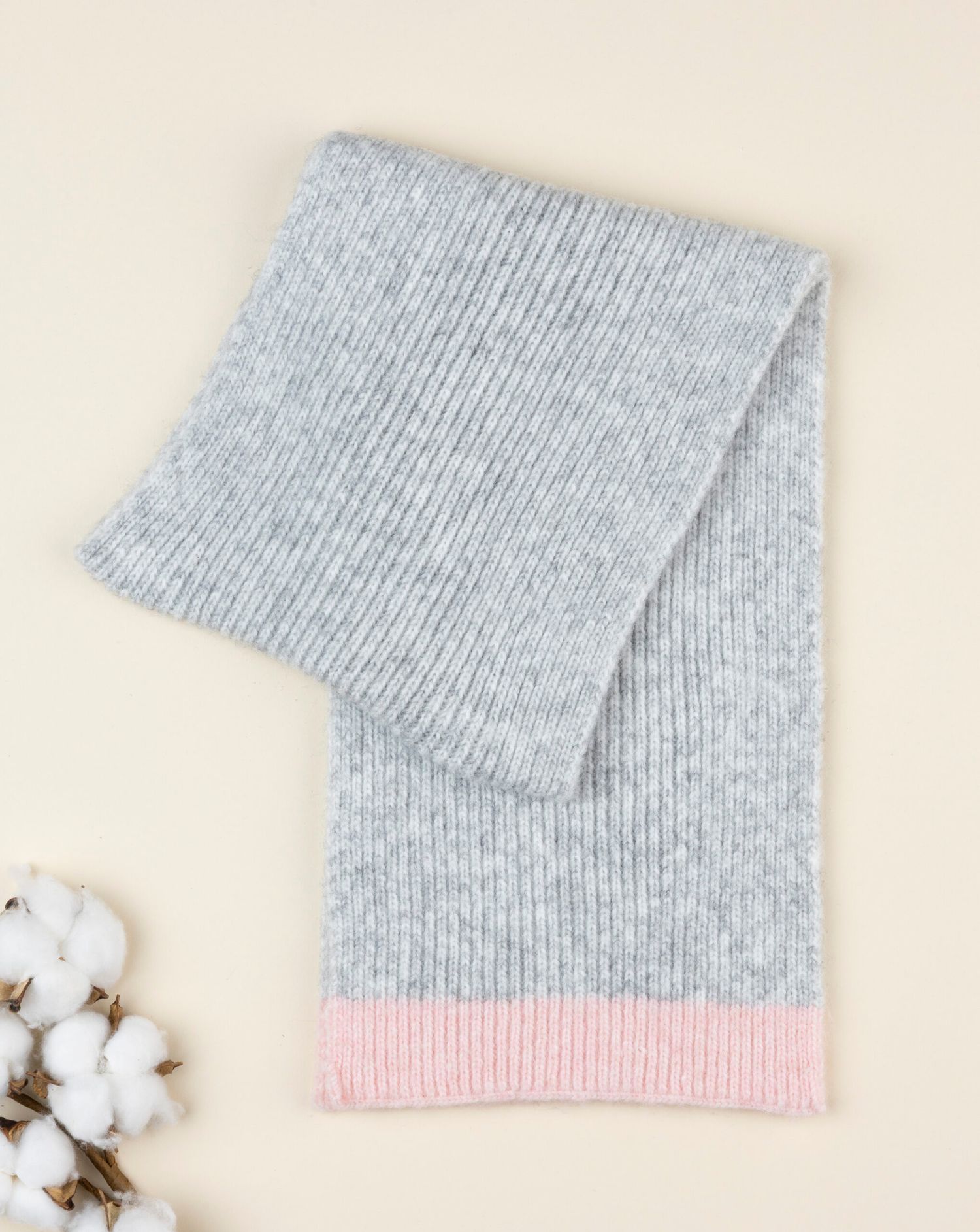 Sciarpa bimba grigia minnie