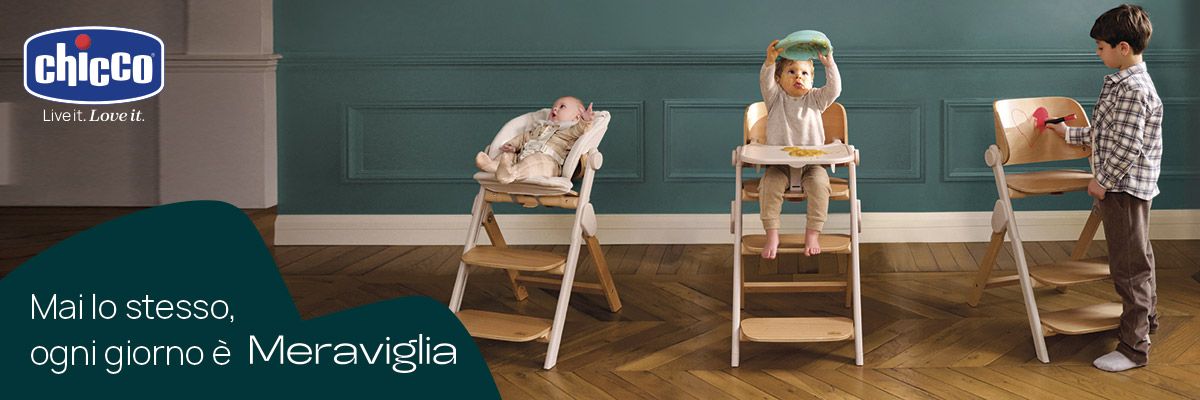 Ogni giorno è Meraviglia: la sedia evolutiva che cresce con il tuo bambino