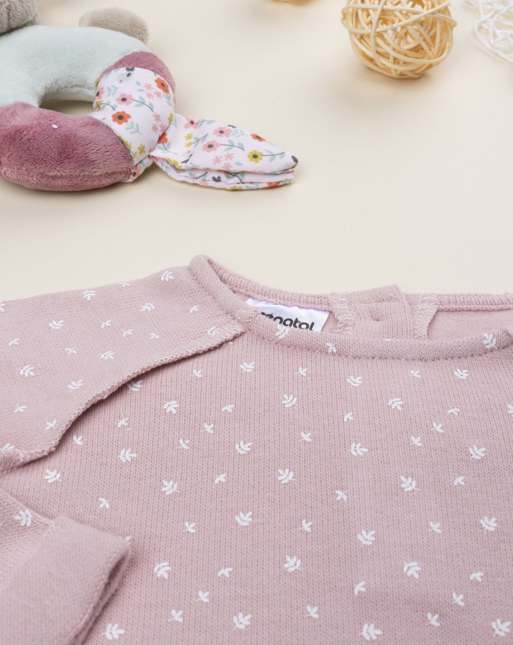 Maglia bimba rosa cuori allover