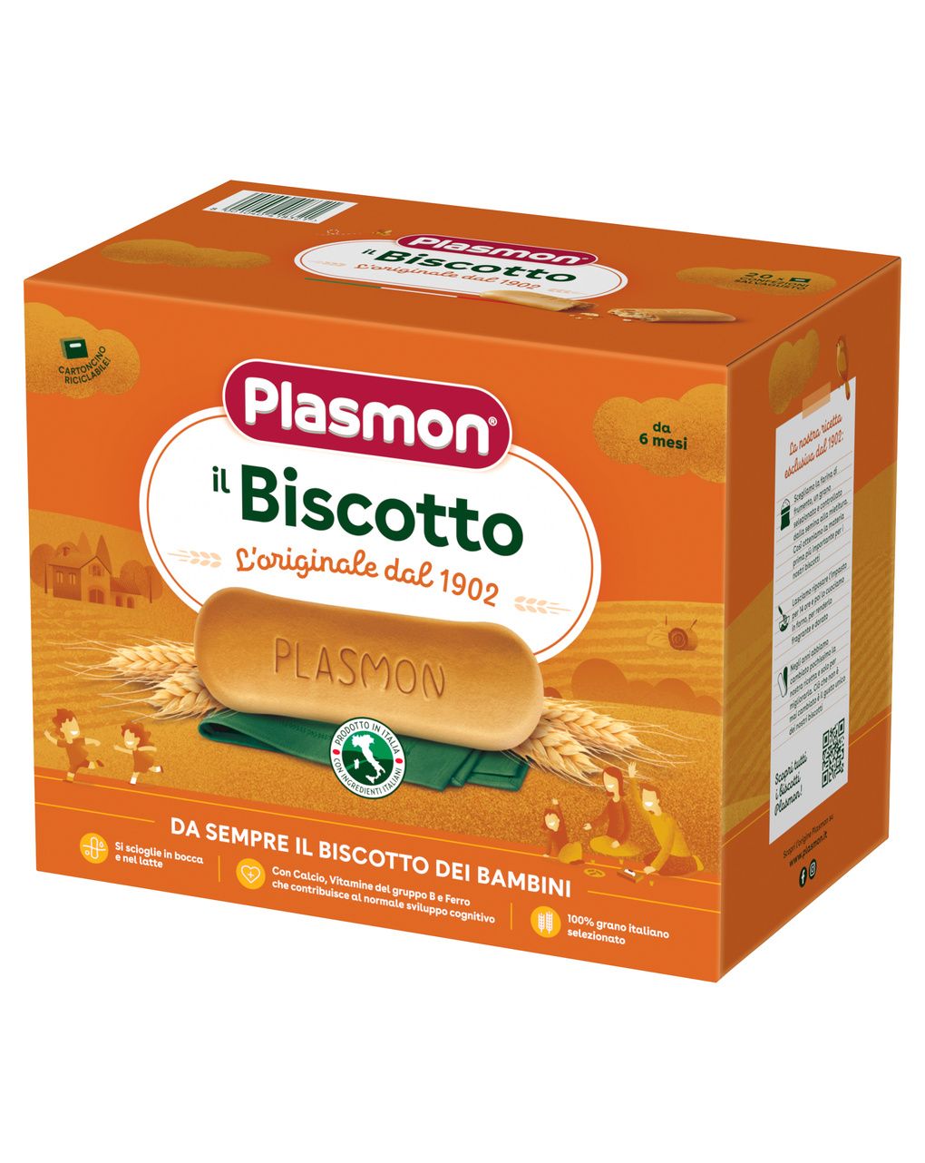 Biscotto plasmon 1200g - plasmon