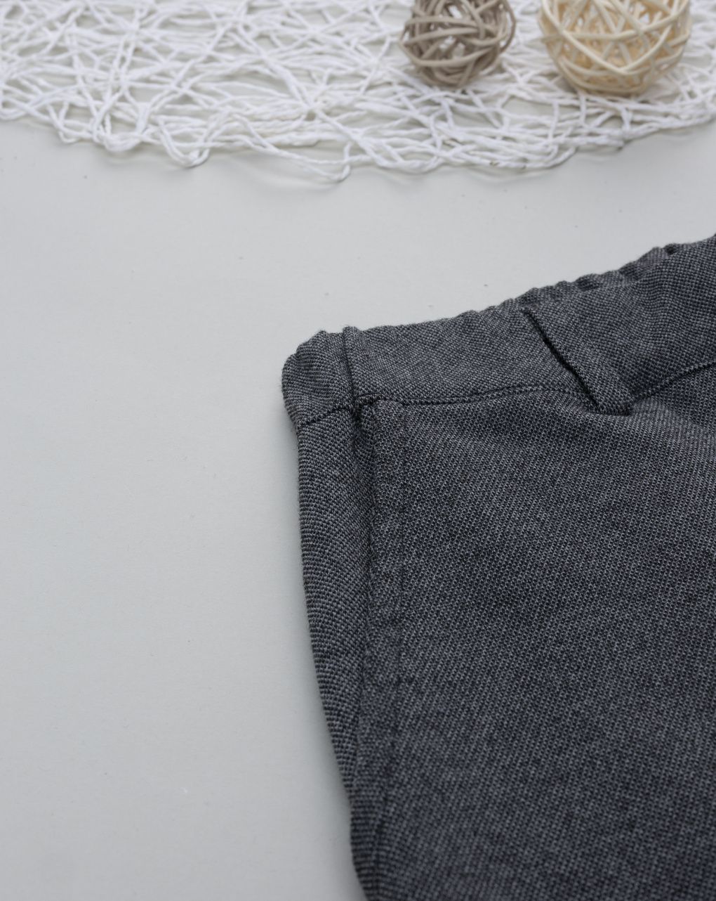 Pantalone bambino grigio elegant