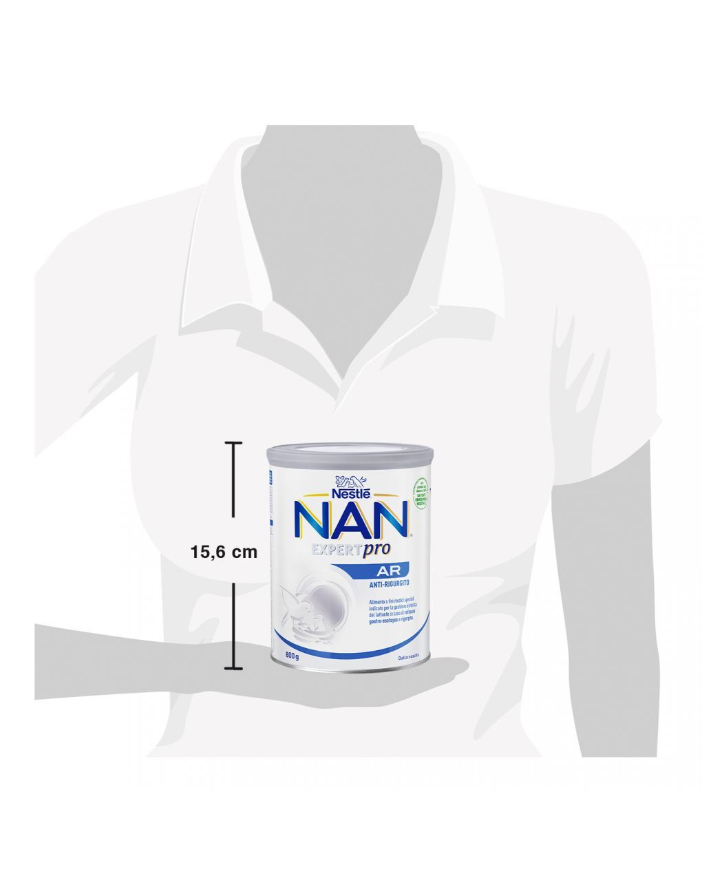 Latte nidina anti-rigurgito 1 polvere 800g - nestlè