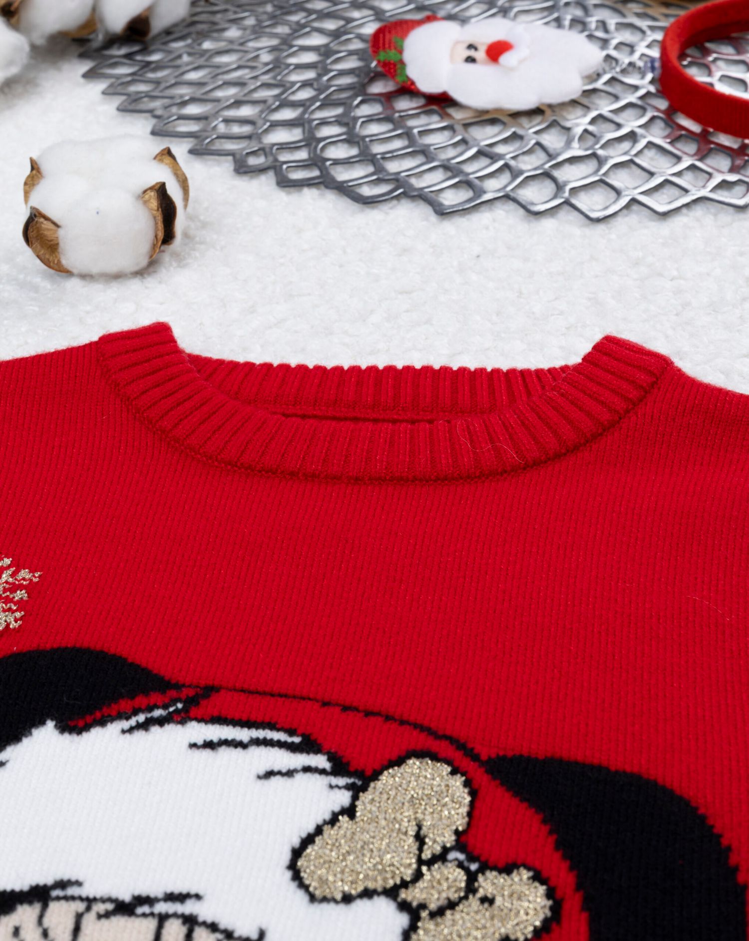 Maglione bimba natale minnie