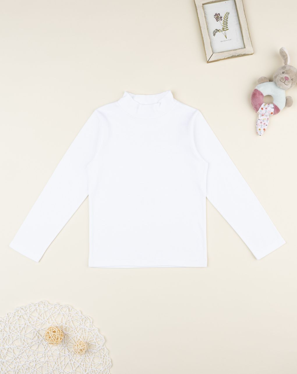 Lupetto bimbo bianco