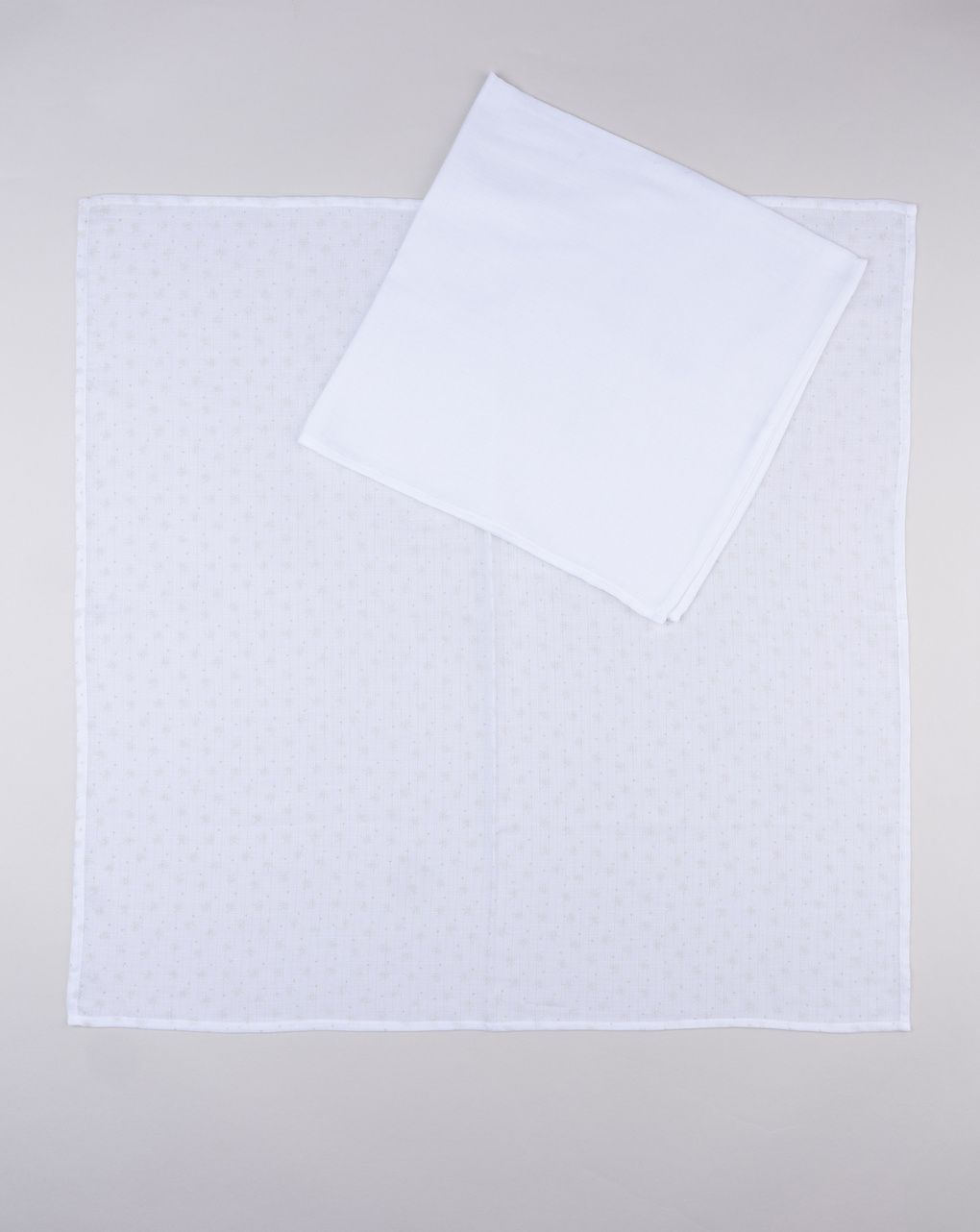 Pack 2 quadrati in mussola neonata - corredino