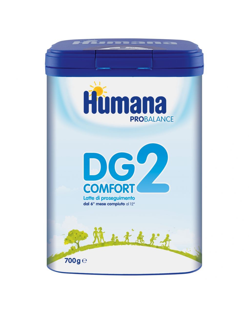 Latte dg2 comfort 700 gr - humana