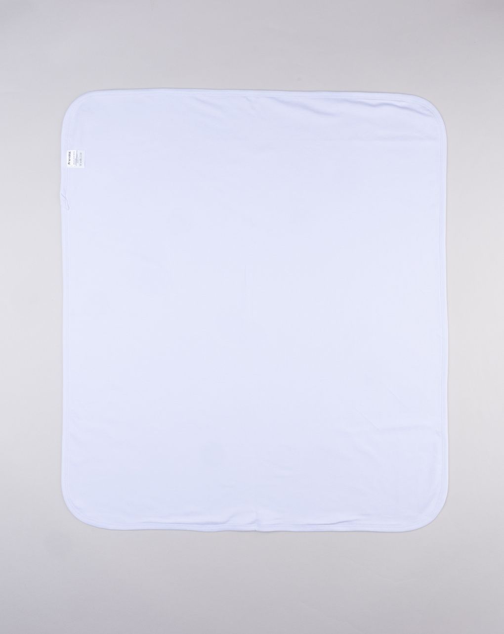 Coperta neonato bianca con allover