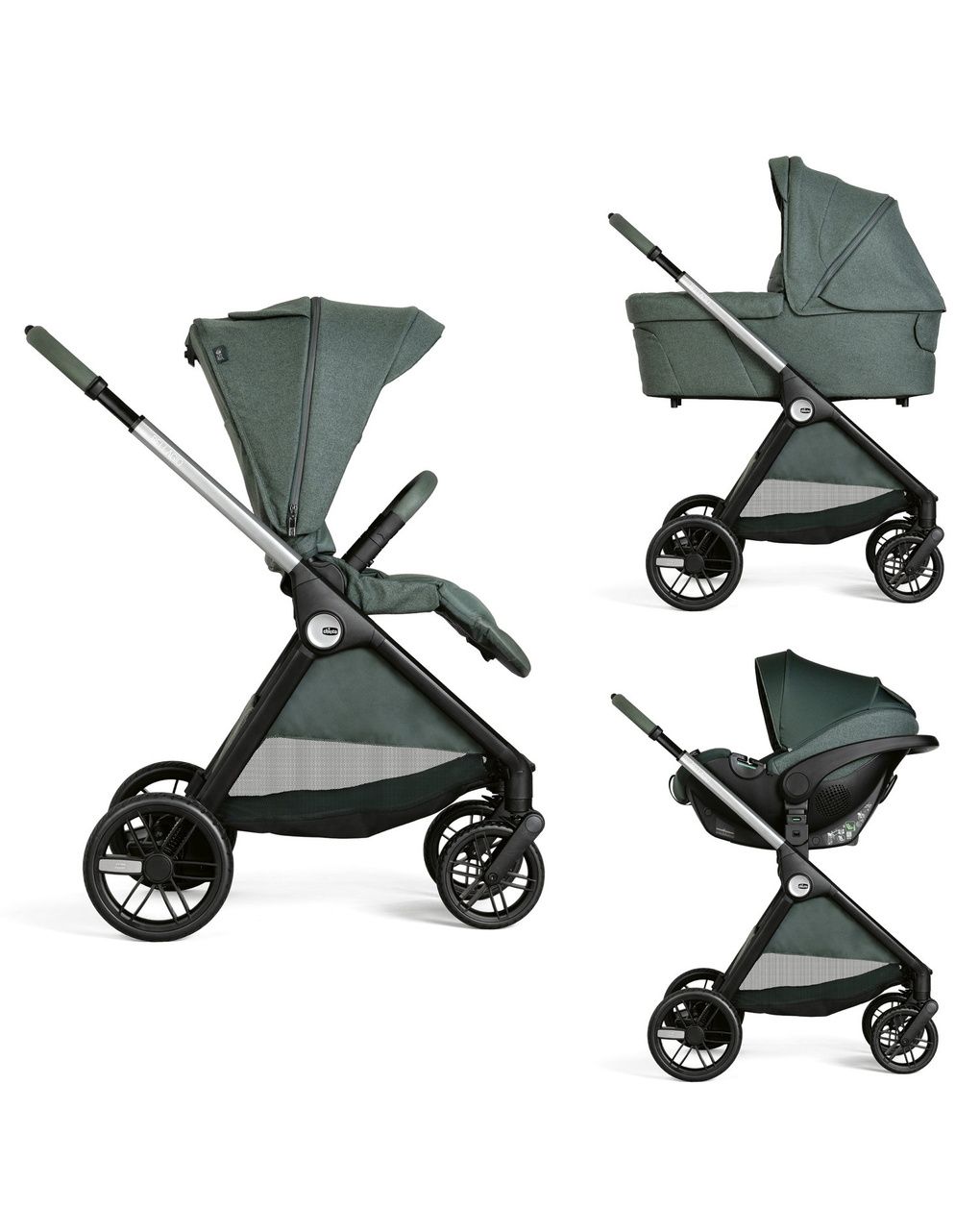 Trio bellagio (flexi kory plus) fir tree - chicco