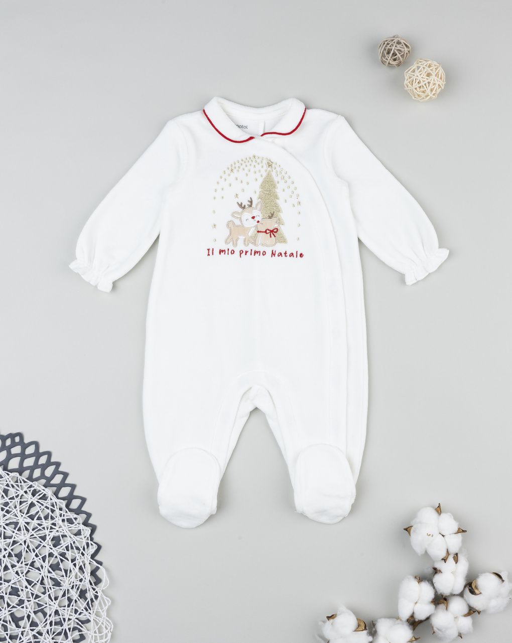 Tutina neonata panna natale