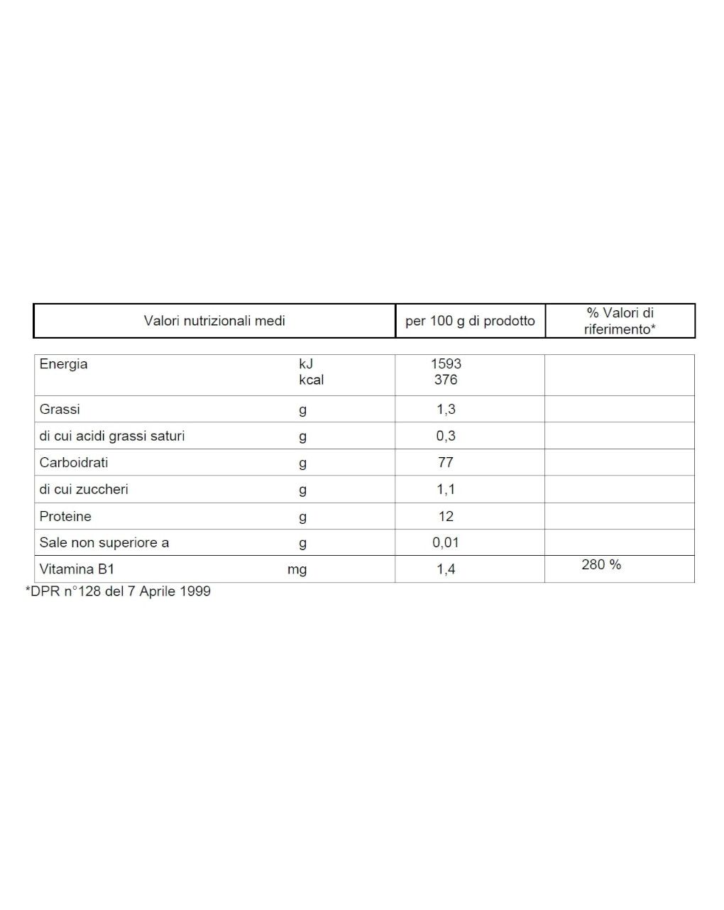 Semolino 400g - mellin