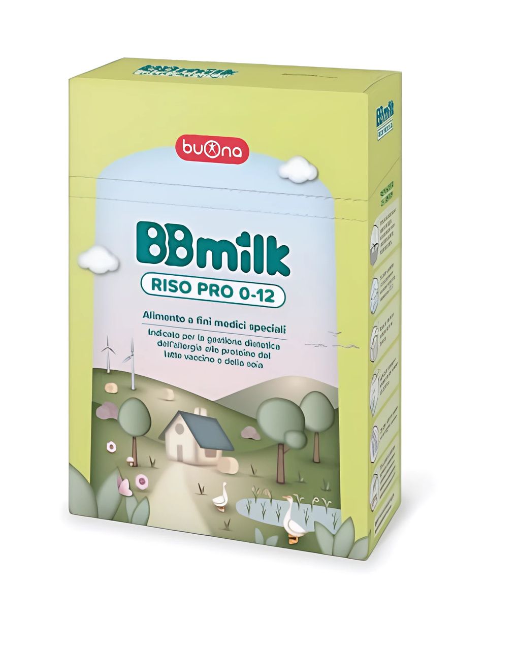 Latte bbmilk riso pro 0-12 mesi 400 gr